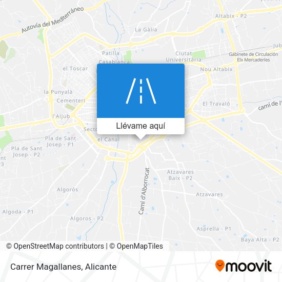 Mapa Carrer Magallanes