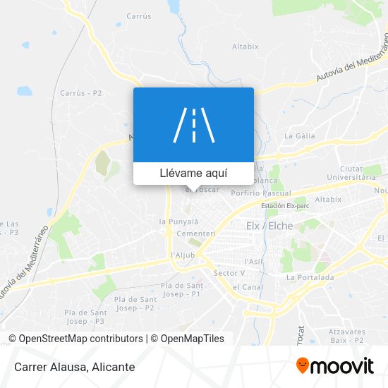 Mapa Carrer Alausa