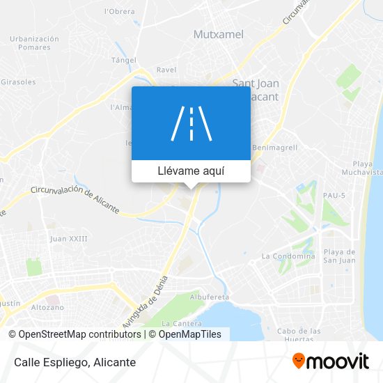 Mapa Calle Espliego