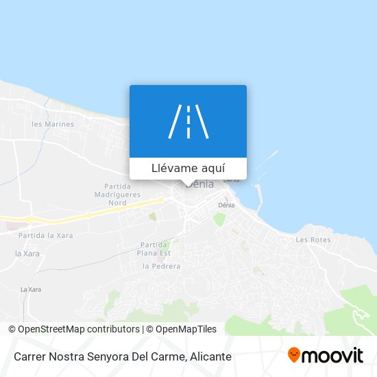 Mapa Carrer Nostra Senyora Del Carme