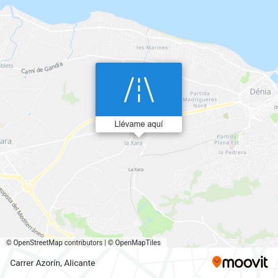 Mapa Carrer Azorín