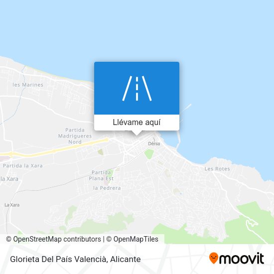 Mapa Glorieta Del País Valencià