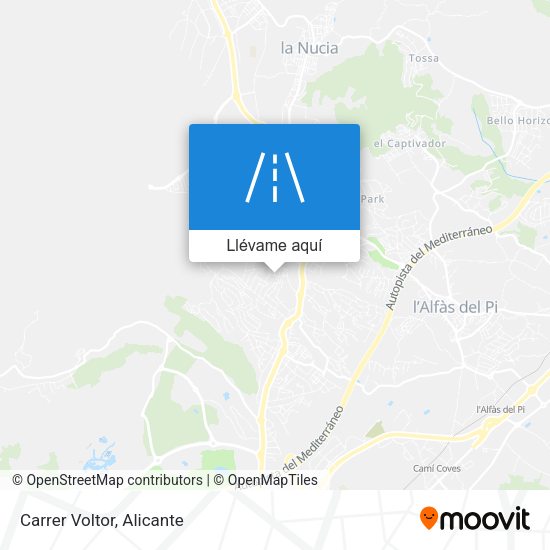 Mapa Carrer Voltor