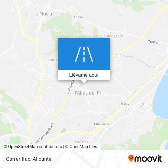 Mapa Carrer Ifac
