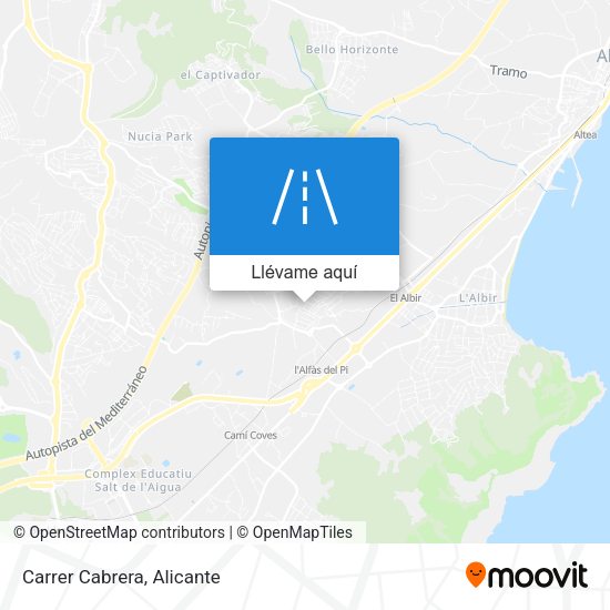 Mapa Carrer Cabrera