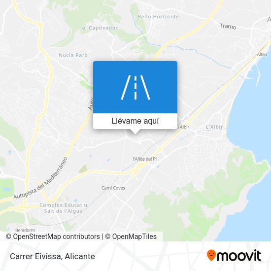 Mapa Carrer Eivissa