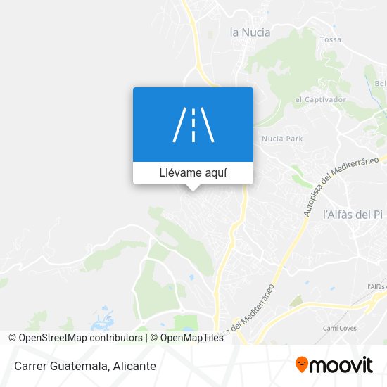 Mapa Carrer Guatemala