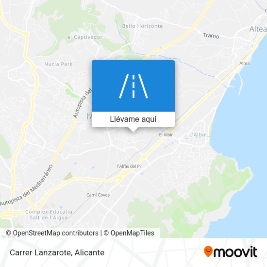 Mapa Carrer Lanzarote