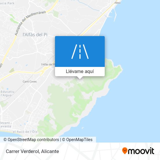Mapa Carrer Verderol