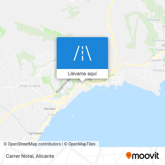 Mapa Carrer Norai