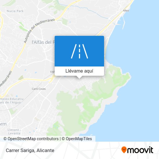 Mapa Carrer Sariga