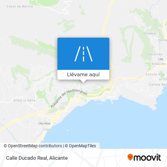 Mapa Calle Ducado Real