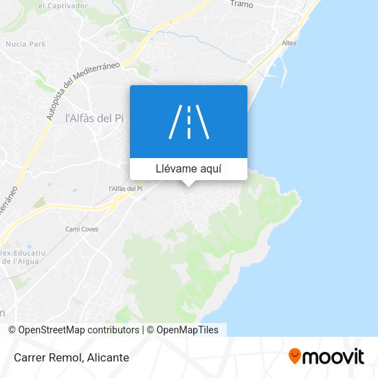 Mapa Carrer Remol