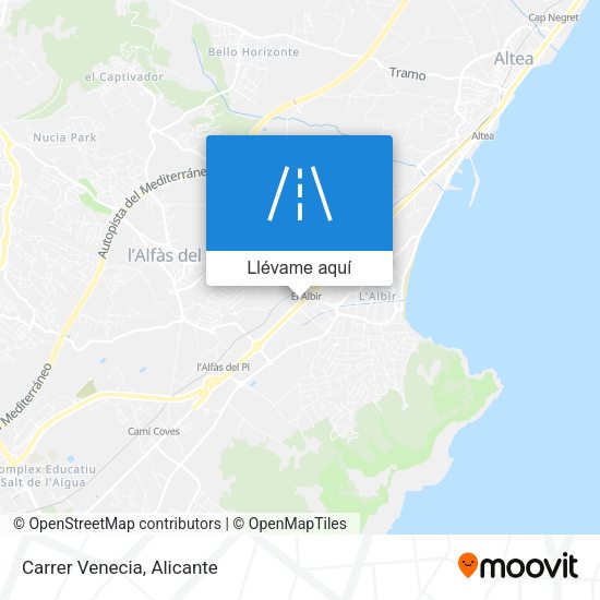 Mapa Carrer Venecia