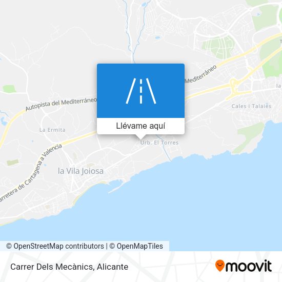 Mapa Carrer Dels Mecànics
