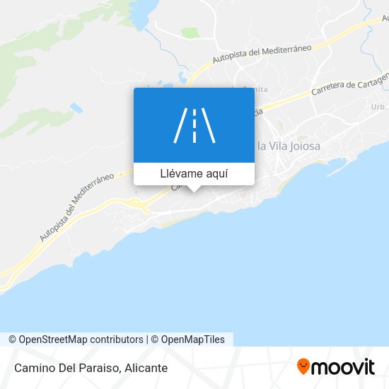 Mapa Camino Del Paraiso