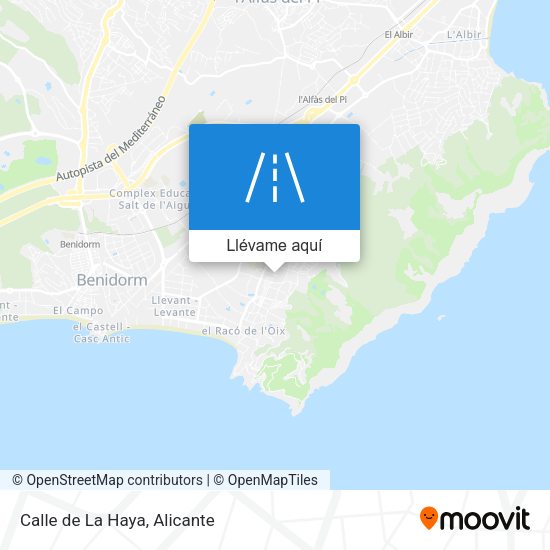 Mapa Calle de La Haya