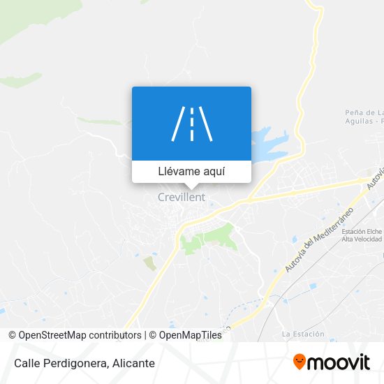 Mapa Calle Perdigonera