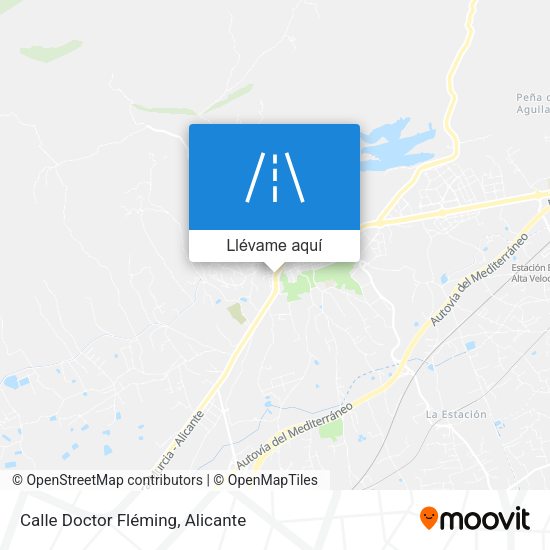Mapa Calle Doctor Fléming