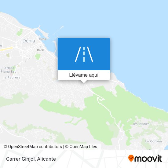 Mapa Carrer Ginjol