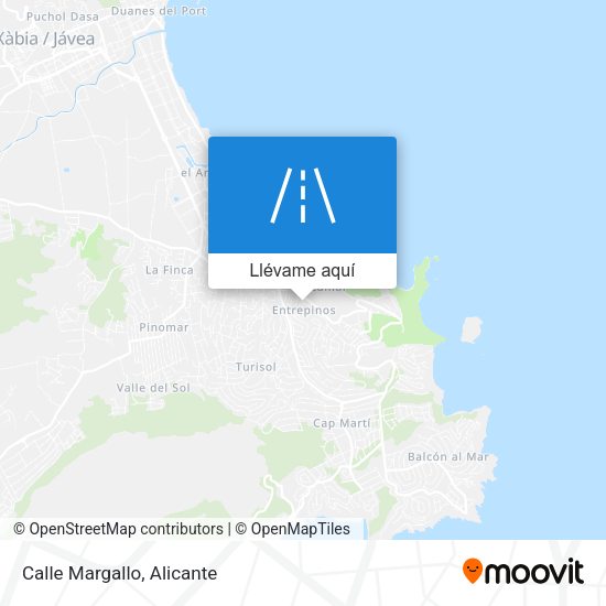 Mapa Calle Margallo