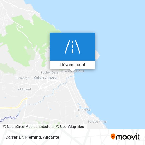 Mapa Carrer Dr. Fleming