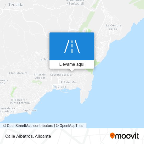Mapa Calle Albatros