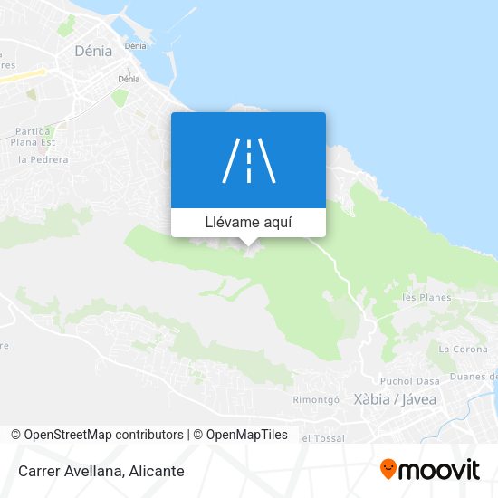 Mapa Carrer Avellana