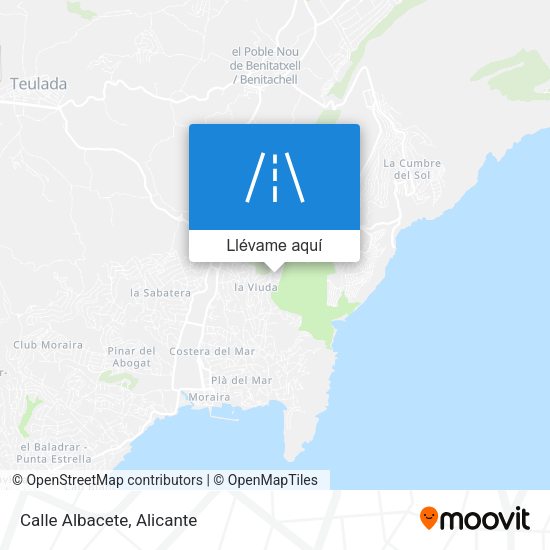 Mapa Calle Albacete