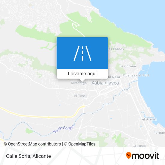 Mapa Calle Soria