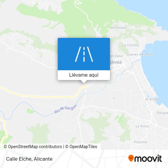 Mapa Calle Elche