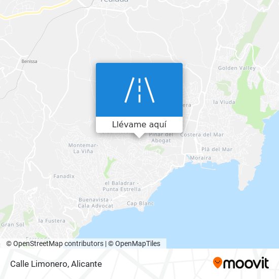Mapa Calle Limonero