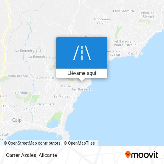Mapa Carrer Azalea
