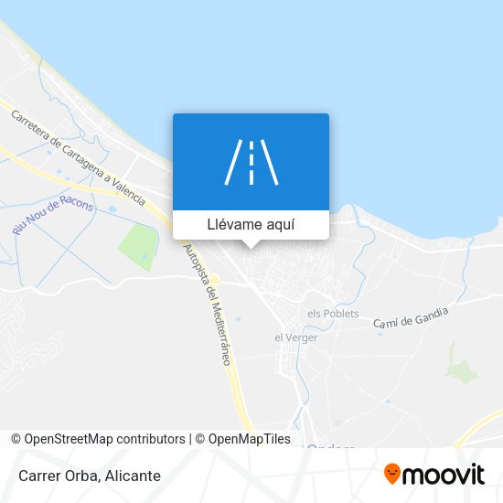 Mapa Carrer Orba