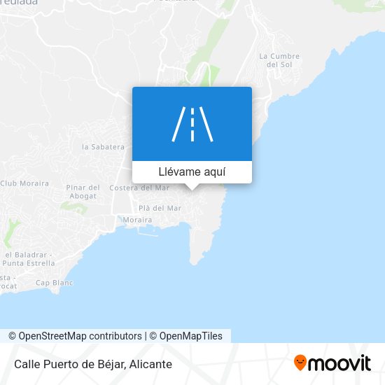 Mapa Calle Puerto de Béjar