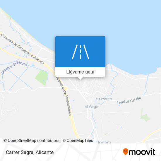 Mapa Carrer Sagra