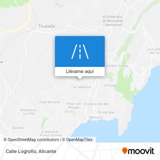 Mapa Calle Logroño
