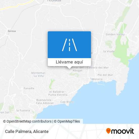 Mapa Calle Palmera