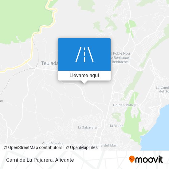 Mapa Camí de La Pajarera