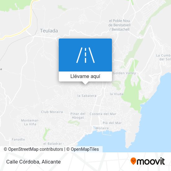 Mapa Calle Córdoba