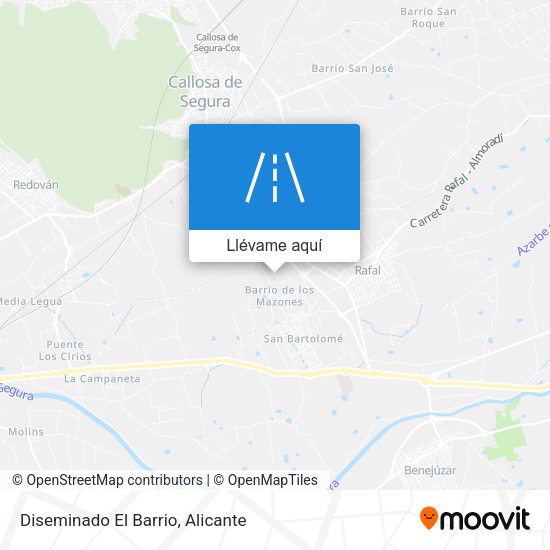 Mapa Diseminado El Barrio