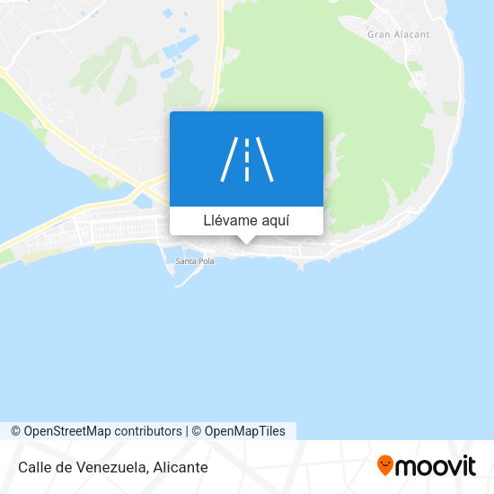 Mapa Calle de Venezuela