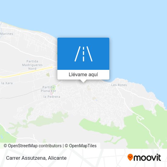 Mapa Carrer Assutzena