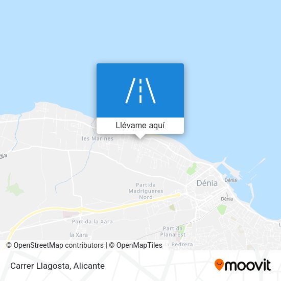 Mapa Carrer Llagosta