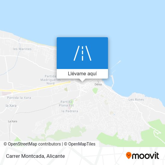 Mapa Carrer Montcada