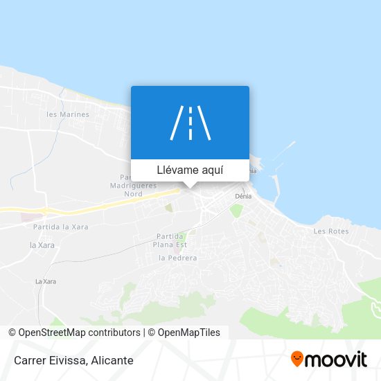 Mapa Carrer Eivissa