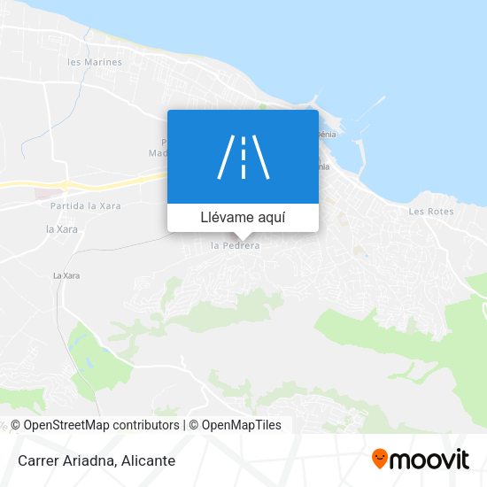 Mapa Carrer Ariadna