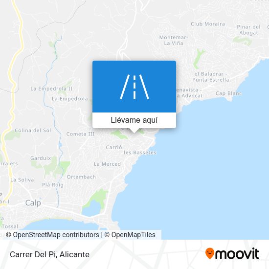 Mapa Carrer Del Pi