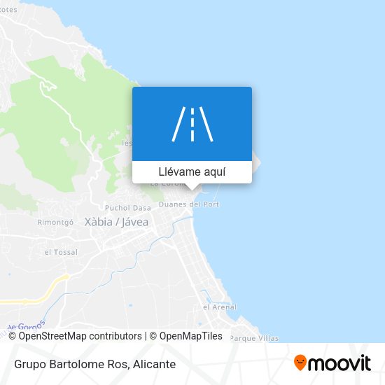 Mapa Grupo Bartolome Ros