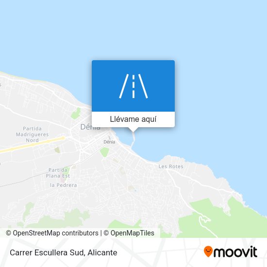 Mapa Carrer Escullera Sud